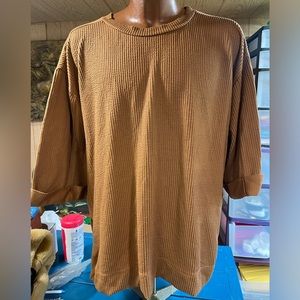 Cute top! Very oversized size XL so larger could wear it